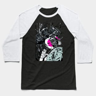 Cyberpunk Geisha Baseball T-Shirt